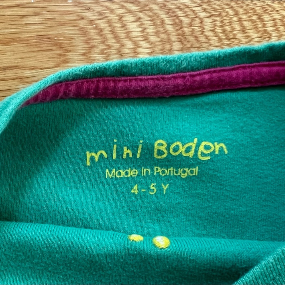 💕4-5Y Cute Mini Boden giraffe top! - Picture 2 of 3